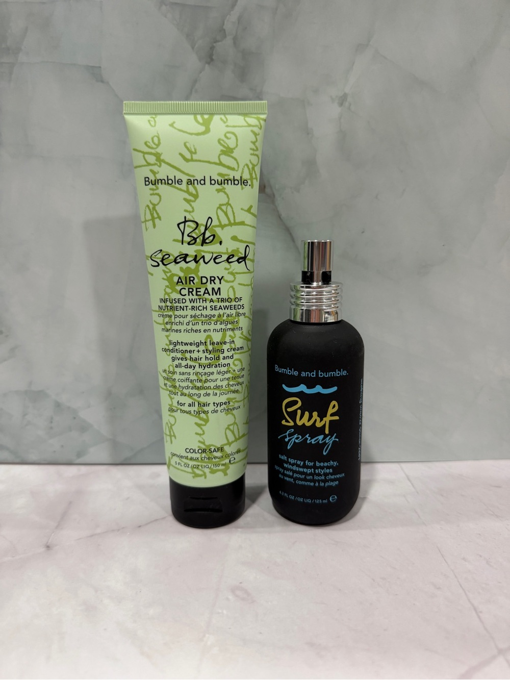 Bumble and bumble Hair Styling Set – Seaweed Air Dry Cream + Surf Spray